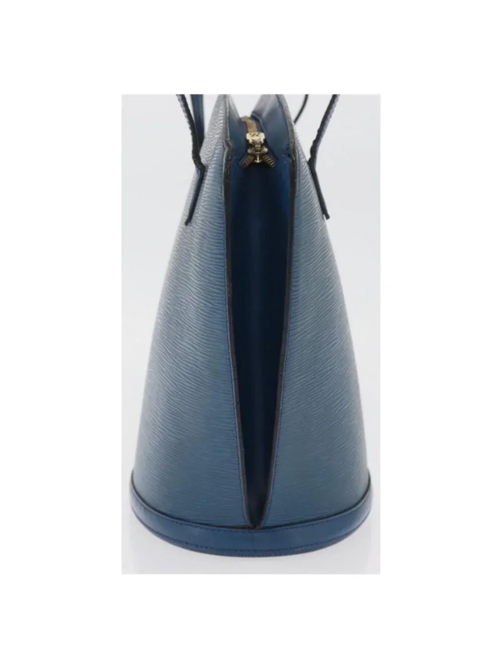 Authentic LOUIS VUITTON Epi Saint Jacques Shopping Shoulder Bag Blue M52275 LV
